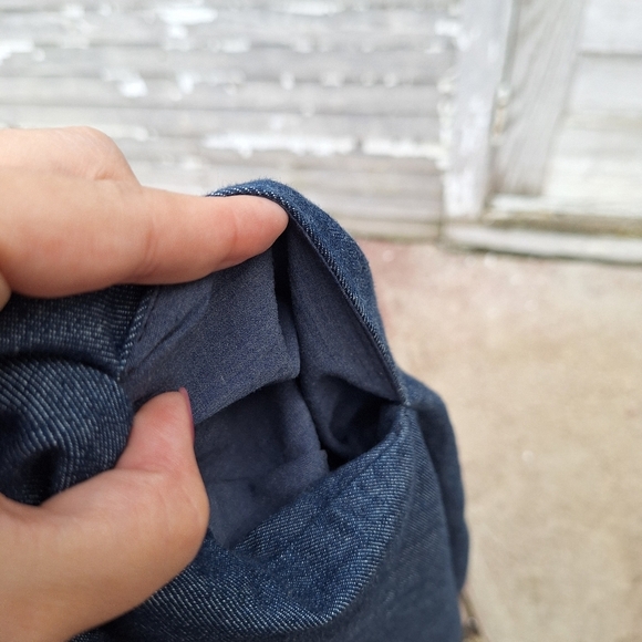 Banana Republic Pintuck & Lace Shift Dress Size 10 - Picture 8 of 9